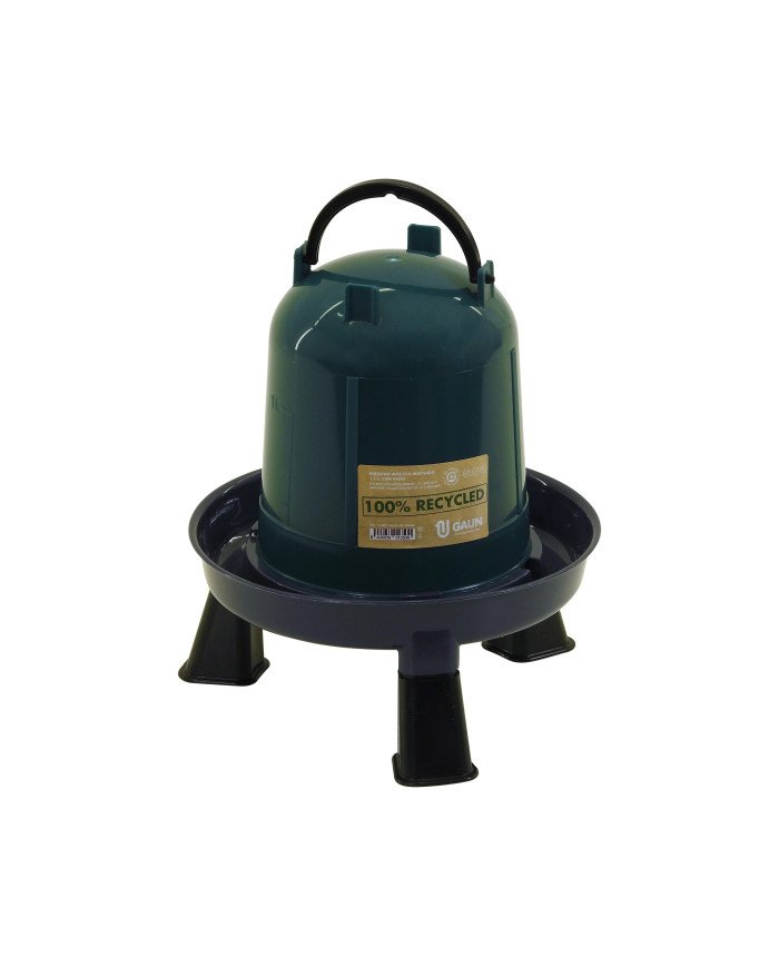 Abreuvoir plastique recyclé sur pied - 1,5L