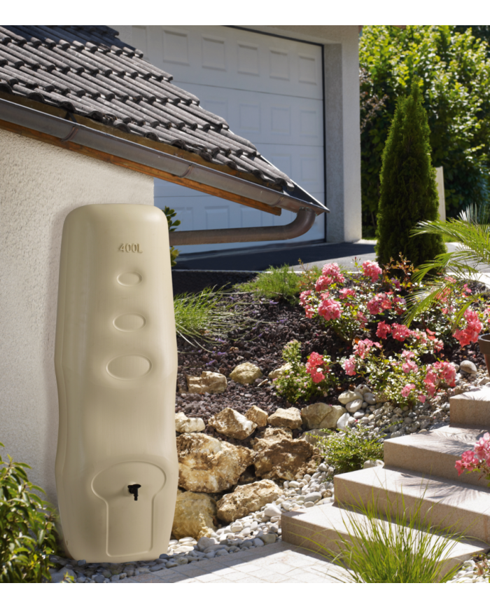 Récupérateur à eau profil 400L - Accessoires pour le jardin - MB Wood