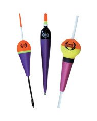 Flotteur par 3 pour truite - MB Wood