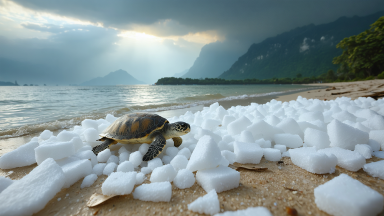 découvrez les risques cachés du polystyrène, ce matériau omniprésent mais dangereux pour notre environnement. comprenez son impact écologique et pourquoi il menace notre planète.