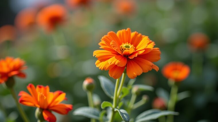 Quelles fleurs choisir pour un jardin en pleine floraison toute l'année ?