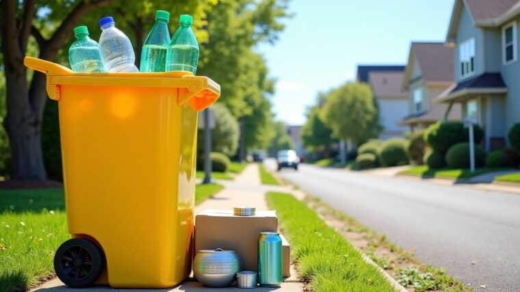 Que mettre dans la poubelle jaune ? Guide des déchets recyclables à connaître
